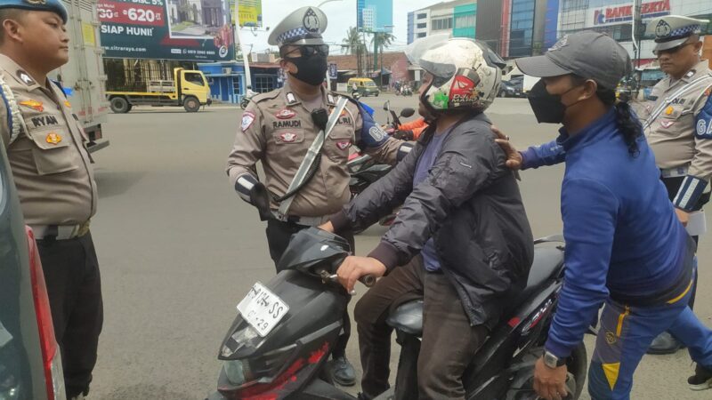 Operasi Zebra, Polresta Tangerang Tindak 330 Pelanggar Lalu Lintas