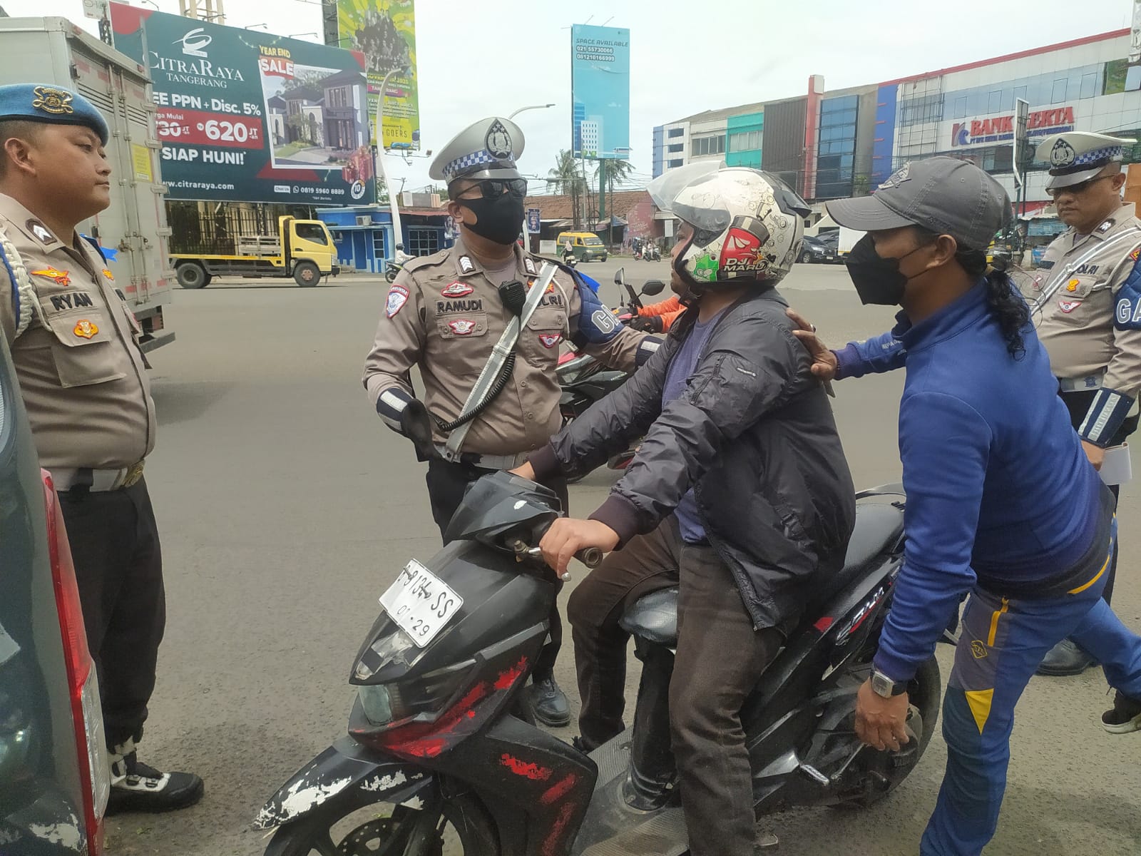 Operasi Zebra, Polresta Tangerang Tindak 330 Pelanggar Lalu Lintas