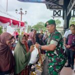 Komandan Kodim 1015/Sampit Hadiri Zoom Meeting Penyerahan Bantuan Pangan Presiden RI.