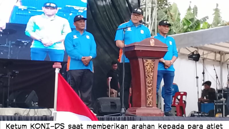 Ketum KONI ‘DS dr.H.Asri Ludin Tambunan Buka Pekan Olahraga Kabupaten Deli Serdang (PORKAB-DS) 2025