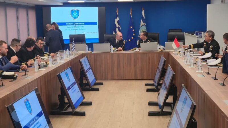 Bakamla RI dan Hellenic Coast Guard Bilateral Meeting 2025