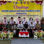 Komandan Kodim 1015/Sampit Hadiri Kegiatan HUT PGRI Ke-80 Dan Hari Guru Nasional.