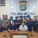 Aksi Masa Geruduk Polres Depok Suarakan Bongkar dan Tangkap Para Pengedar Obat Daftar G