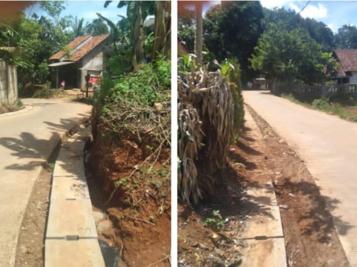 Proyek Pekerjaan Saluran Air, Perumahan Bukit Jagabita Residen Warga Sambut Antusias