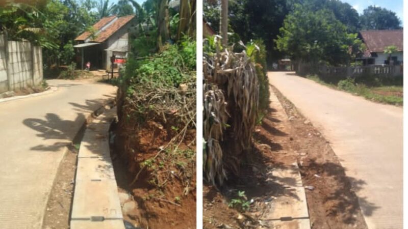 Proyek Pekerjaan Saluran Air, Perumahan Bukit Jagabita Residen Warga Sambut Antusias