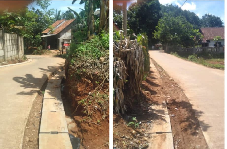 Proyek Pekerjaan Saluran Air, Perumahan Bukit Jagabita Residen Warga Sambut Antusias