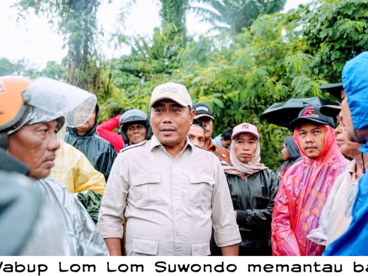 Tak Aling-Aling.., Wabup Lom Lom Suwondo SS “Jangan Kwatir Pemkab Pasti Hadir Untuk Warga”