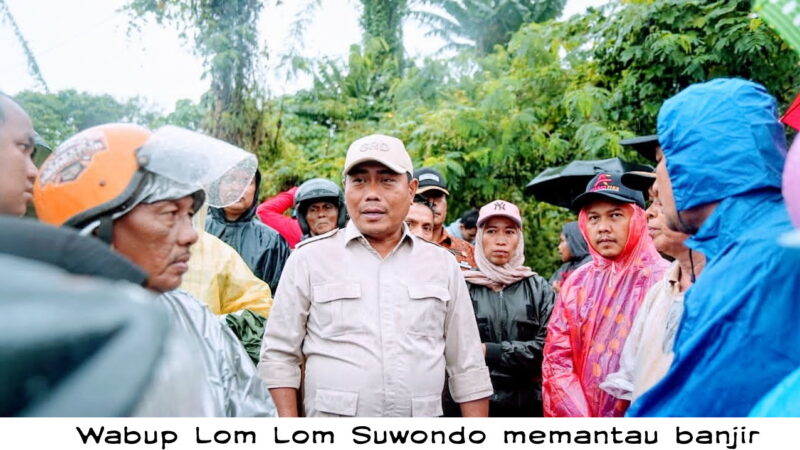 Tak Aling-Aling.., Wabup Lom Lom Suwondo SS “Jangan Kwatir Pemkab Pasti Hadir Untuk Warga”