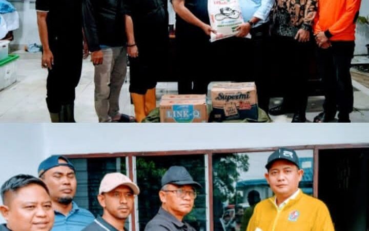 Wabup Lom Lom Suwondo SS Tetap Inten Pantau Pendistribusian Logistik Untuk Korban Bencana Banjir
