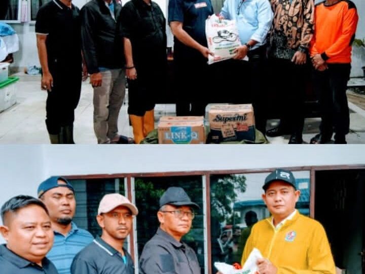 Wabup Lom Lom Suwondo SS Tetap Inten Pantau Pendistribusian Logistik Untuk Korban Bencana Banjir