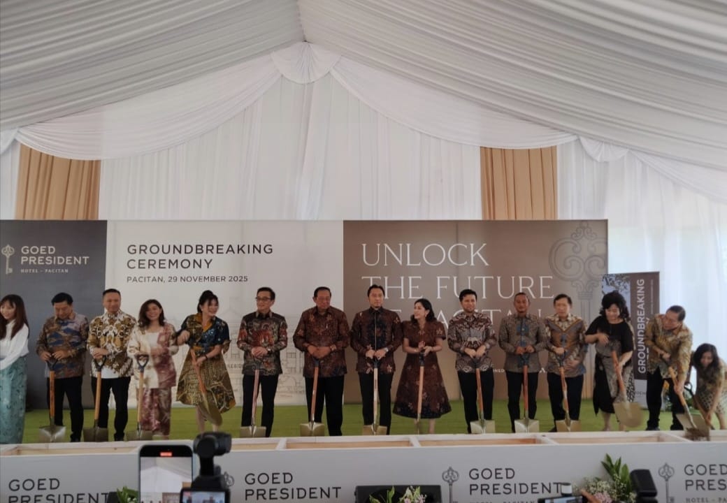 Peletakan Batu Pertama Goed President Hotel Oleh SBY, Pacitan Memasuki Babak Baru Pariwisata Kelas Dunia