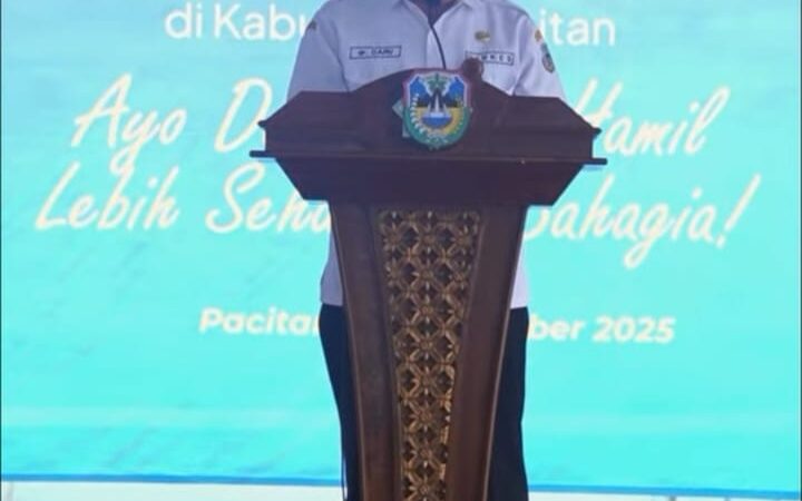 Dalam Rangka Mendukung Gerakan Ibu Hamil, Dinas Kesehatan Pacitan Gelar MOLAMIL PAPA.