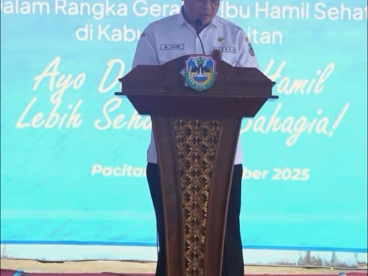 Dalam Rangka Mendukung Gerakan Ibu Hamil, Dinas Kesehatan Pacitan Gelar MOLAMIL PAPA.