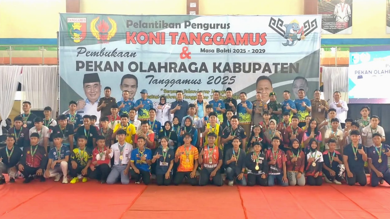 Pelaksanaan PORKAB Tanggamus 2025 Sukses, Bupati Harapkan Atlet Berprestasi Tingkat Dunia