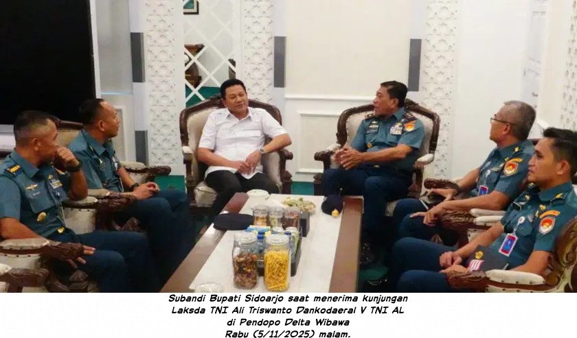 Bupati Sidoarjo Subandi Bantah Isu Penggeledahan di Pendopo Semalam