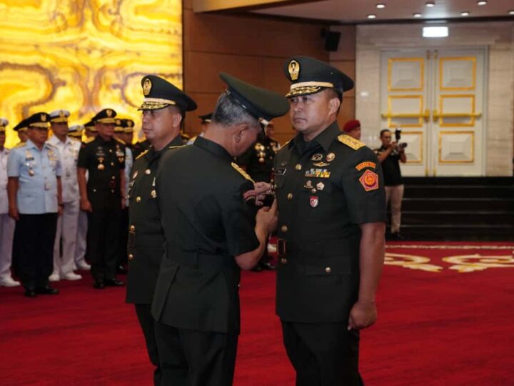 Kasum TNI Pimpin Sertijab Asintel Panglima TNI dan Aster Panglima TNI