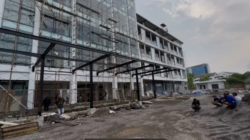 Imbas Dugaan Penipuan Oleh Kontraktor, Proyek Gedung Fakultas Kedokteran ITS Surabaya Dihentikan Sementara