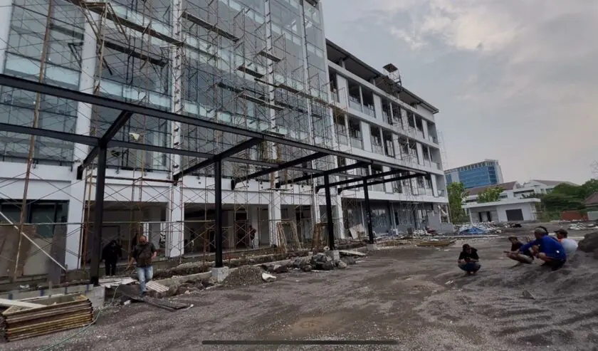Imbas Dugaan Penipuan Oleh Kontraktor, Proyek Gedung Fakultas Kedokteran ITS Surabaya Dihentikan Sementara