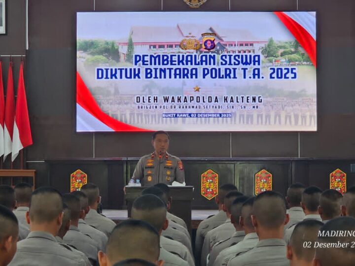 Bekali 143 Siswa SPN, Wakapolda Kalteng: Jadilah Polisi Yang Melayani Dengan Tulus