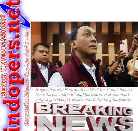 Jaringan Penyuplai Narkoba ke Sopir Taksi Online Ditangkap Bareskrim Polri