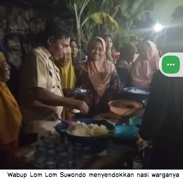 Wabup Lom Lom Suwondo SS “Kebahagiaan Warga Adalah Prioritas Utama”