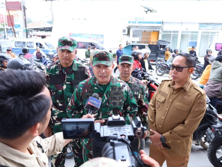 Pangdam I/BB Tinjau SPBU di Taput, Pastikan Distribusi BBM Berjalan Lancar Pasca Longsor dan Banjir