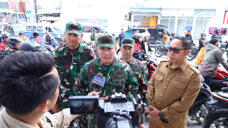 Pangdam I/BB Tinjau SPBU di Taput, Pastikan Distribusi BBM Berjalan Lancar Pasca Longsor dan Banjir