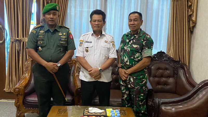 Komandan Kodim 1015/Sampit Silaturahmi ke Bupati Seruyan
