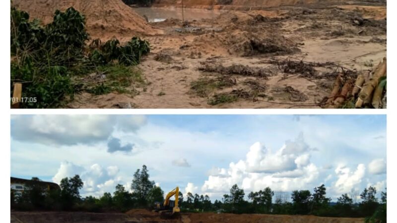 Dinas PUPR Kobar Kadis Dan Kabid CKnya Enggan Berikan Klarifikasi Terkait Pekerjaan TA. 2025 Dilingkungan Stadion Sampuraga Baru.