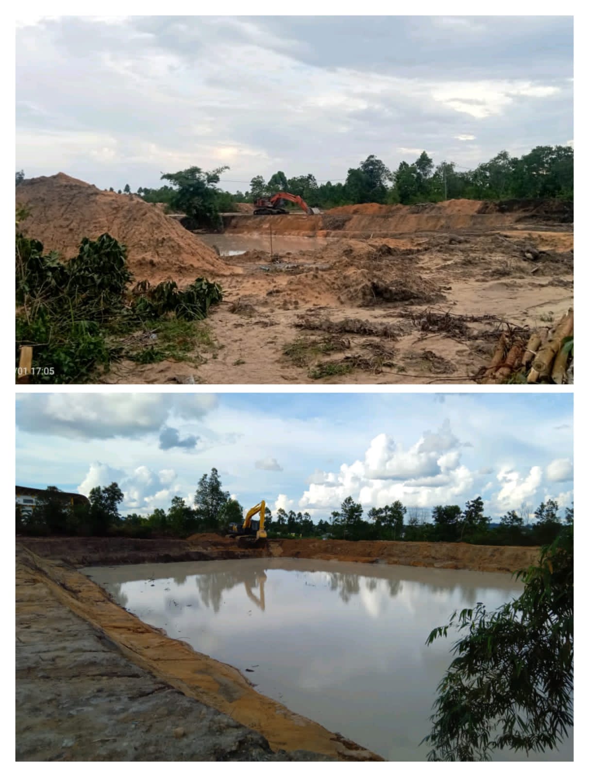 Dinas PUPR Kobar Kadis Dan Kabid CKnya Enggan Berikan Klarifikasi Terkait Pekerjaan TA. 2025 Dilingkungan Stadion Sampuraga Baru.