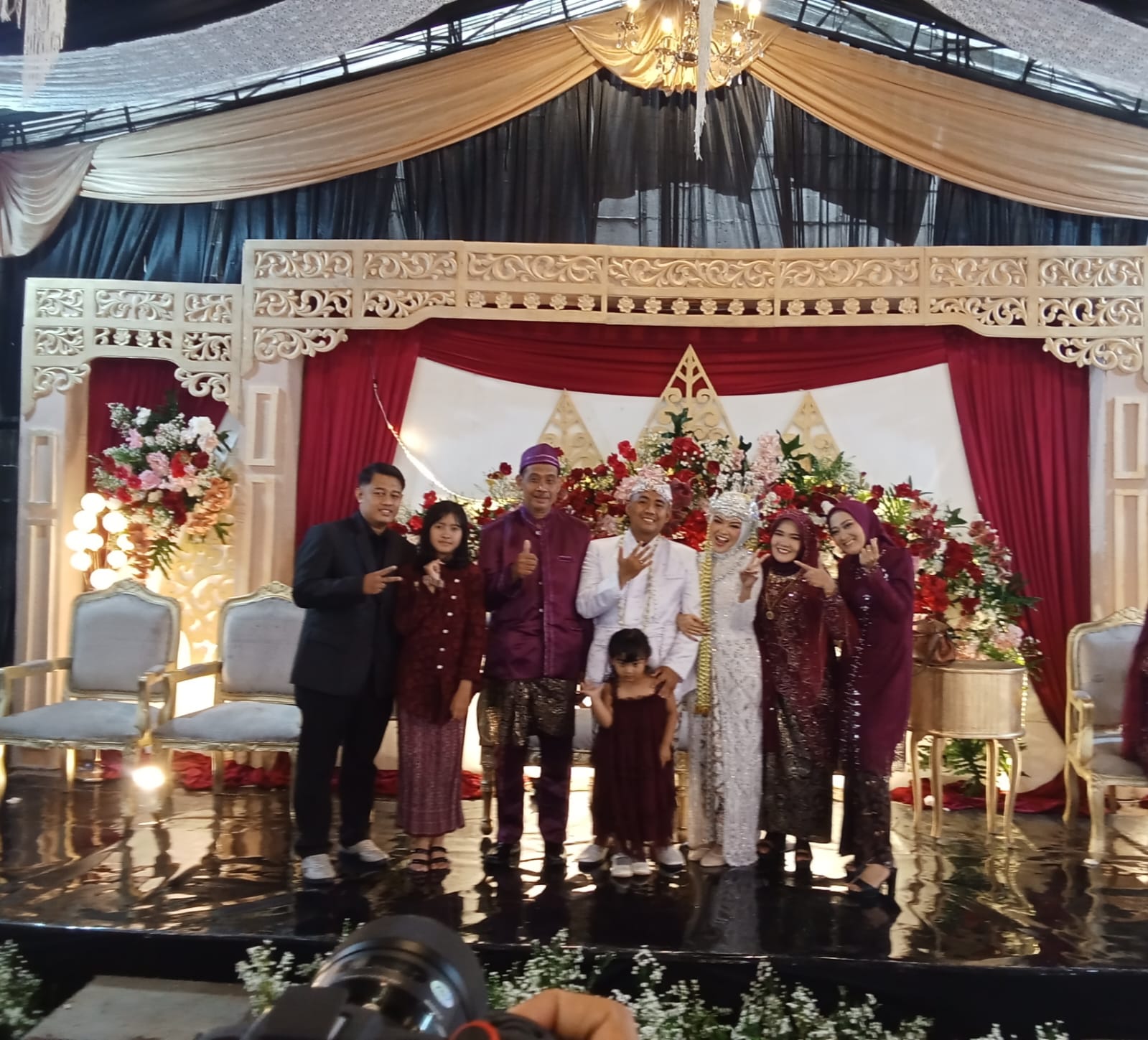 Selamat Menempuh Hidup Baru Dwi Agung Hambali Menikah Dengan Gisa SE, Ratusan Tamu Hadir Acara Pernikahan Yang Mewah