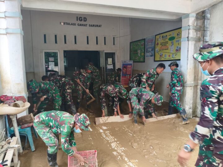 Prajurit Kodam IM Tuntaskan Pembersihan RSUD Aceh Tamiang Pascabencana