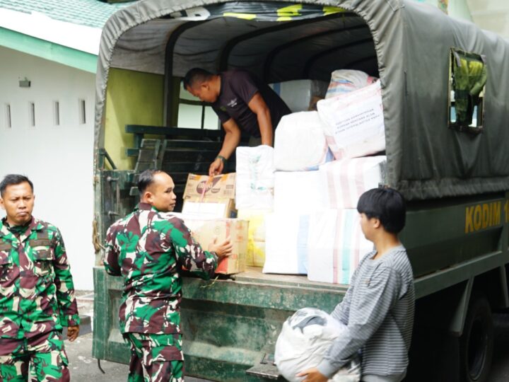 Kodim 1016 Palangka Raya Kirim Bantuan Logistik Untuk Korban Bencana Sumatra dan Aceh