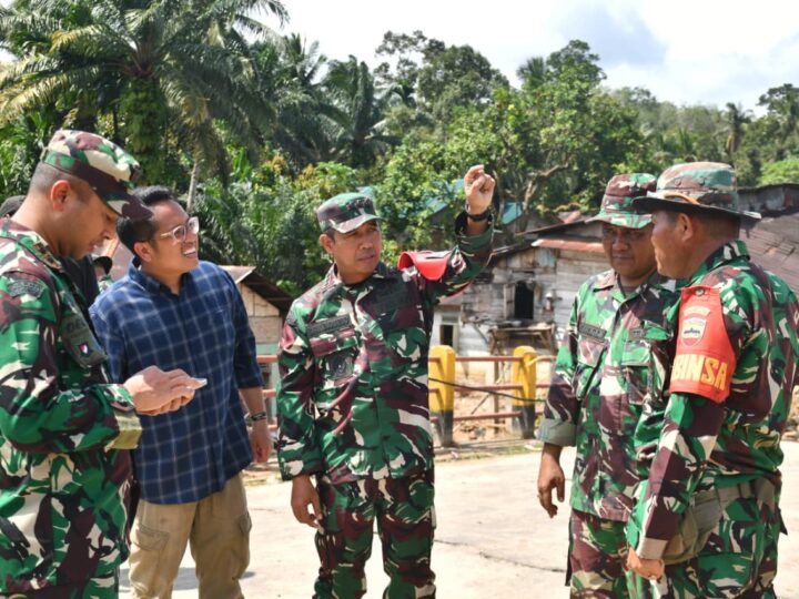 Satgas Gulbencal Yonzipur I/BB Mulai Bangun Jembatan Bailey di Garoga