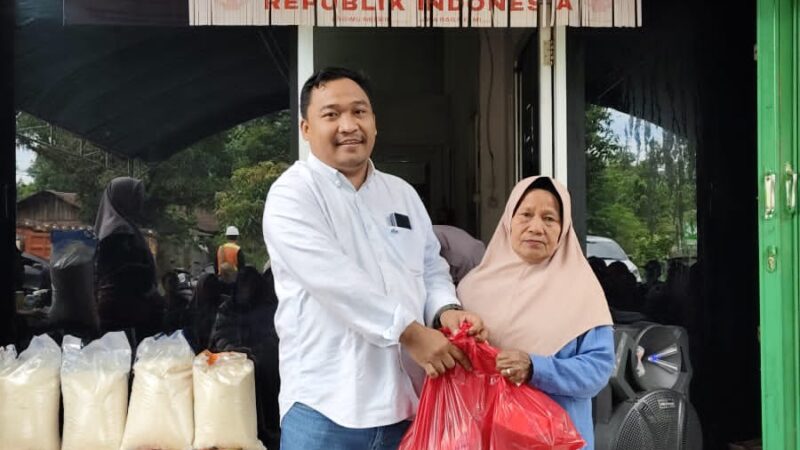 PT. Bumi Makmur Waskita Kabupaten Kotim Melaksanakan Program Pembagikan Sembako dan Ketahanan Pangan