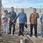 Dandim 1016/Palangka Raya Dampingi Kepala Staf Kepresidenan Tinjau Pembangunan Koperasi Merah Putih