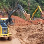 Satgas Yonzipur I/DD Berhasil Buka 51 Km Akses Tertutup Longsor di Tapteng