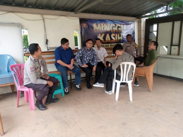 Polsek Panongan Laksanakan Program Minggu Kasih di Gereja Bersama Citra Raya