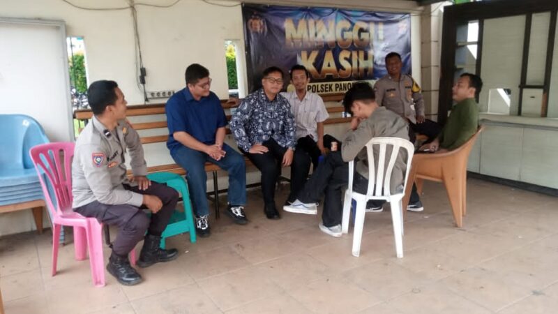 Polsek Panongan Laksanakan Program Minggu Kasih di Gereja Bersama Citra Raya