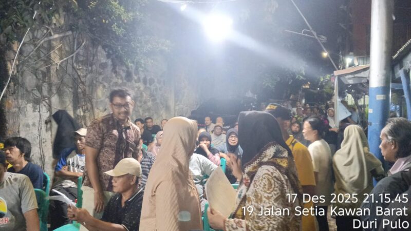 Warga Duri Pulo Pertanyakan Nilai Ganti Rugi Tol yang Dinilai Belum Sesuai Harga Pasar