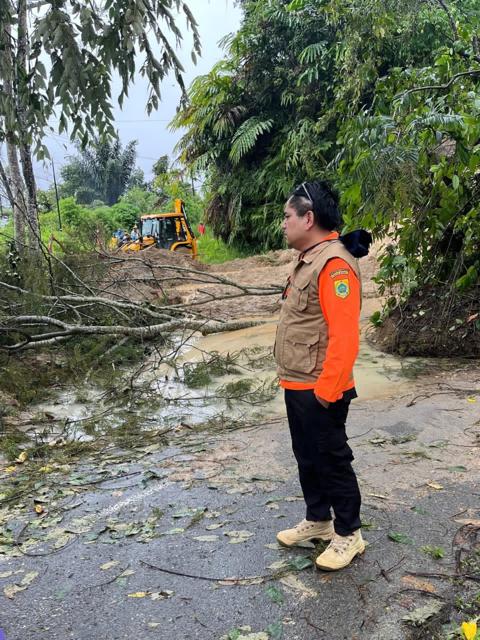 Sosok Kalaksa BPBD Pakpak Bharat Augusman Harapan, ST, M.SI Garda Terdepan Penanggulan Bencana Melanda Pakpak Bharat