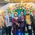 Ketua FWJI Jakbar Beri Pesan Sentuh, Hujan Rintik Mewujudkan Kehangatan Pernikahan Deni (Galang) & Ida