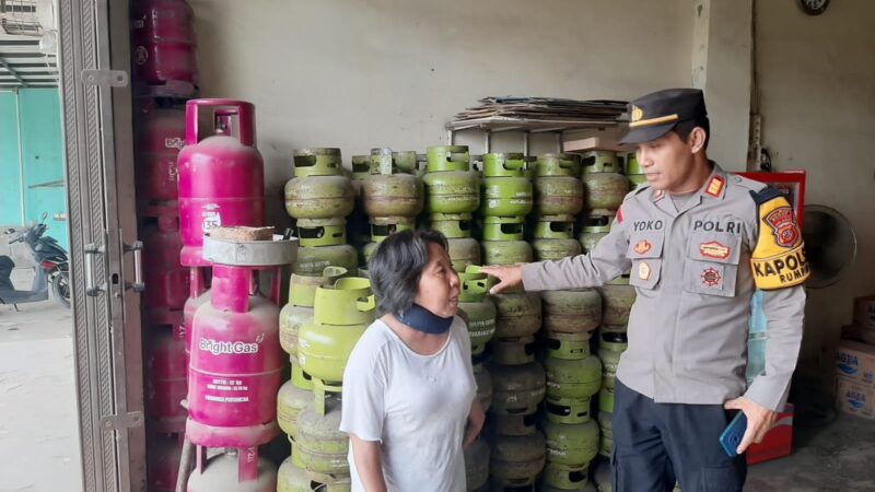 Kapolsek Rumpin Pastikan Ketersediaan Gas Elpiji 3 Kg Aman Jelang Nataru 2026