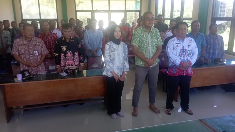 Pertemuan Kejaksaan Negeri Katingan Bersama Kepala Desa Se Kecamatan Katingan Kuala.