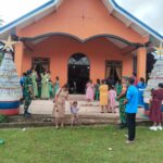 Ciptakan Rasa Aman, Kodim 1015/Sampit Amankan Ibadah Natal di Wilayah