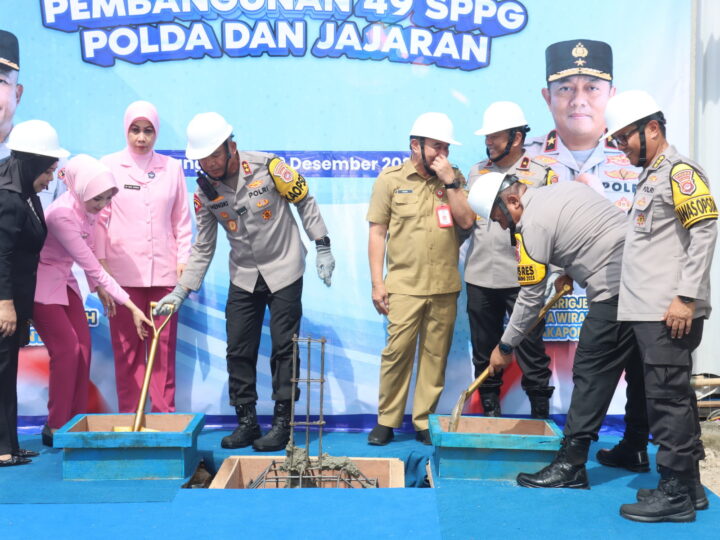 Groundbreaking 49 SPPG Polda Banten, Langkah Strategis Dukung Makan Bergizi Gratis