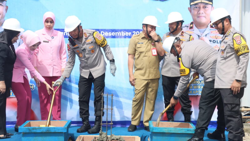 Groundbreaking 49 SPPG Polda Banten, Langkah Strategis Dukung Makan Bergizi Gratis