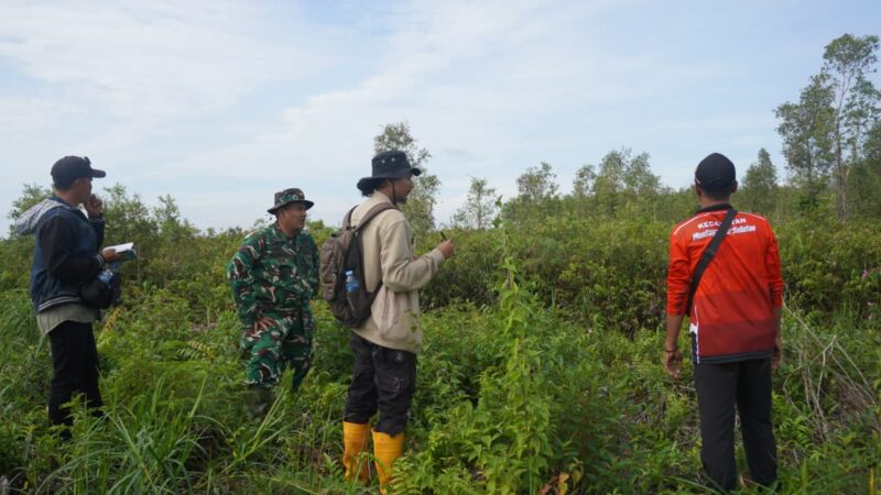 Komandan Kodim 1015/Sampit Tinjau Progres CSR di Desa Handil Sohor