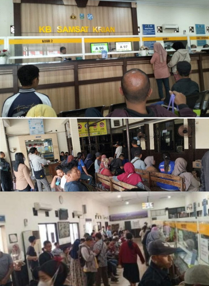 Kantor Pelayanan Samsat Krian Sidoarjo Mengedepankan Pelayanan Prima Kepada Masyarakat.
