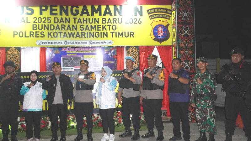 Pastikan Wilayah Yang Kondusif Menjelang Natal, Kodim 1015/Sampit Laksanakan Patroli Gabungan